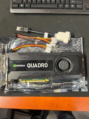 HP NVIDIA Quadro K5000 4GB GDDR5 PCIe 2.0 x16 GPU - Image 1 of 4