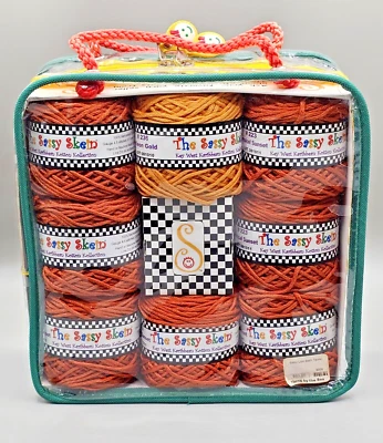 Sassy Skein Bath Time Towel Kit 8 Skeins 100% Cotton Yarn Pattern & Tools NO DVD - Image 1 of 4