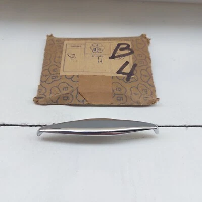 MANIGLIE VINTAGE PER MOBILI IN ACCIAIO CROMATO. Distanza tra i fori: 2 cm - Immagine 1 di 2