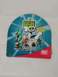 Sonic 2018 Verrücktes Pack Cartoon Network Ben Aufkleber mit Animationskarte - Bild 1 von 2