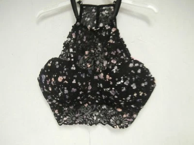 Bralette Push-Up Victoria's Secret Rosa Negro/Púrpura/Rosa/Blanco Talla XS/XP ¡Nuevo! Foto 1 de 2