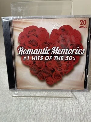 Romantic Memories: #1 Hits of the 50s - 20 Songs (CD) - NEW w/ Cracked Case  - Image 1 of 2