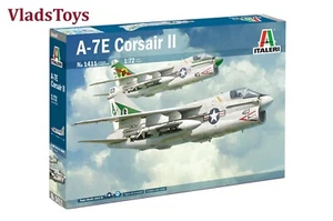 Italeri Plastik Modellbausatz Maßstab 1:72 LTV A-7E CORSAIR II Angriffsflugzeug #1411 - Bild 1 von 6