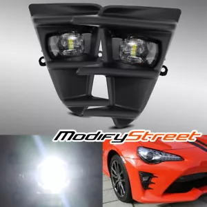 FOR 17-18 TOYOTA 86/FRS CLEAR FOG LIGHTS BUMPER DRIVING LAMPS KIT LEFT/RIGHT SET - Foto 1 di 7