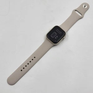 Apple Watch Series 9 MR8U3CL/A 41mm Starlight M/L - Photo 1 sur 9