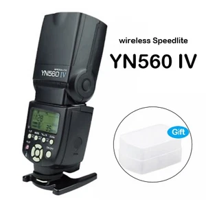 YONGNUO YN560 IV 2.4G wireless Flash Light for Canon Nikon Camera with Diffuser - Picture 1 of 12