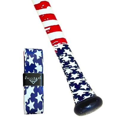 American Flag 1.1mm Baseball Bat Grip Tape by Ballpark Elite USA
