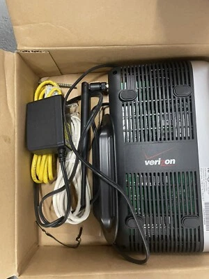 Módem router inalámbrico Gigabit VERIZON FIOS Frontier Actiontec MI424WR Rev.I Foto 1 de 4