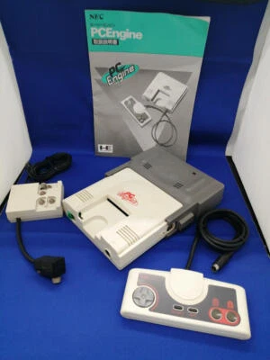 NEC PC Engine Console PI-TG001 PD001 with Controller HE System Home Electronics - Image 1 of 4