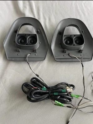 Honda S2000 AP2 2004-2005 OEM REPOSACABEZAS OPCIÓN DE ALTAVOZ CON ARNÉS DE CABLEADO RARO Foto 1 de 2