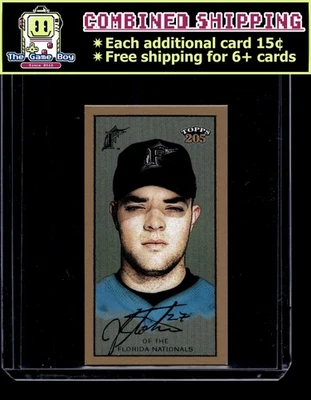 2003 Topps 205 Sovereign Green #121 Jason Stokes - Florida Marlins - Image 1 of 2