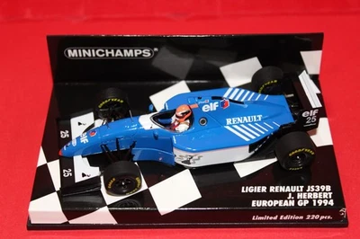 1/43 Ligier Renault JS39B (1994) - #25 J. Herbert - MINICHAMPS - Immagine 1 di 3
