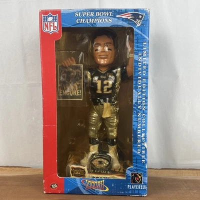 Forever Collectibles Edición Limitada Tom Brady Encore! Bobblehead Super Bowl Foto 1 de 4
