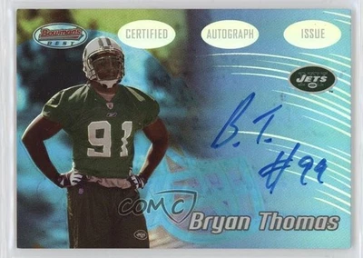 2002 Bowman's Best Bryan Thomas #124 Rookie Auto RC - Image 1 of 2