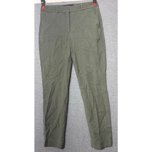 White House Black Market | Women's Army Dark Olive Green Work Pants | 8L - Picture 1 of 3