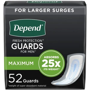Incontinence Guards/Incontinence Pads for Men/Bladder Control Pads, Maximum A... - Picture 1 of 6