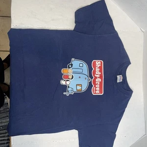 Shady Grove Austin T-shirt Little People size medium navy blue - Picture 1 of 5