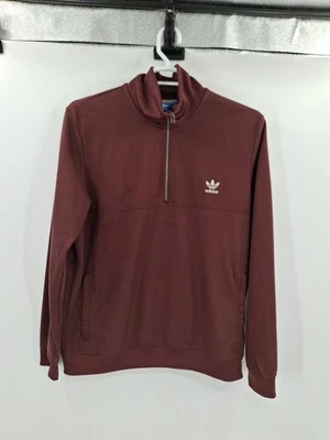 Adidas Originals 男式 XL Quarter 拉链套衫毛衣 — 第 1/4 张图片