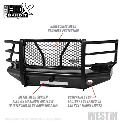 Parachoques delantero Westin/HDX para Ford F-250/F-350 Bandit 11-16 - negro Foto 1 de 4