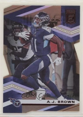 2020 Panini Donruss Elite Aspirations Die-Cut /24 AJ Brown #41 - Image 1 of 2