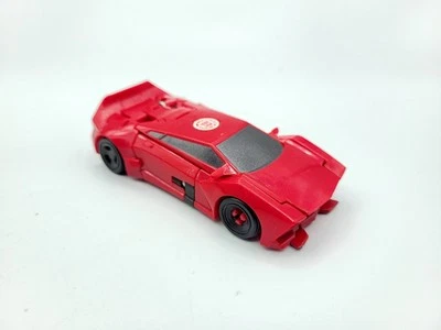 Transformers Autobot Sideswipe Red Lamborghini Like Car 2015 - Image 1 of 4