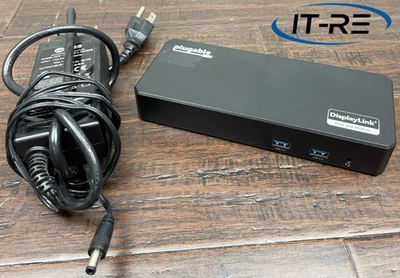 Estación de Acoplamiento Enchufable USB C Triple Pantalla HDMI USB 3.0 UD-3900PDZ Para Mac Foto 1 de 4