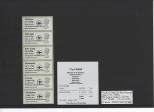 MACHIN Ma13 FAAM A003 LARGE RATES PLAT JUBILEE 2022 Collector Strip POST GO - Picture 1 of 1