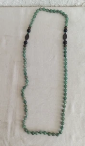 Vintage Stones & Ladies Head Tabs Necklace 31" long in Excellent Condition - Picture 1 of 4