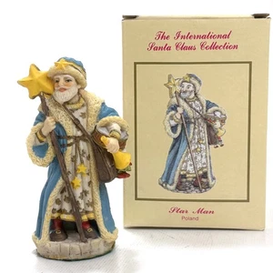 The International Santa Claus Collection Star Man Poland 4,5 Zoll groß 1992 - Bild 1 von 3