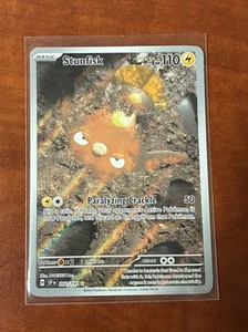 Juego de cartas coleccionables Stunfisk 202/191 Sv08: Surging Sparks Holo Pokemon - Imagen 1 de 2