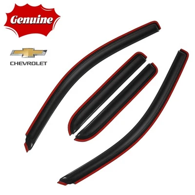 Оригинальный козырек на окно Chevrolet Silverado 2014-2018 защита от дождя дефлектор вентиляции - Изображение 1 из 4