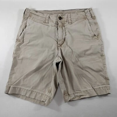 American Eagle Classic Next Level Flex Khaki Beige Shorts Mens Size 30 - Image 1 of 4