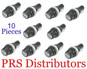 Panel Mount Chassis Fuse Holder Base 5x20mm Glass Fuse Screw-Off Type 10 Pieces - Picture 1 of 6
