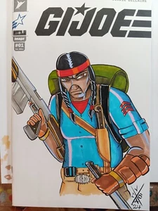 1 von 1 Sprit Original Skizze Cover GI Joe Kunst von JACS  - Bild 1 von 1