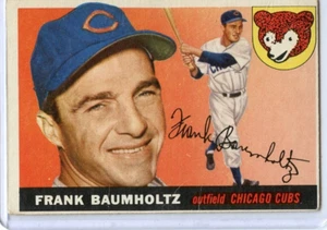 1955 Topps Frank Baumholtz Chicago Cubs #172 💥💥🎆 Original - Picture 1 of 2