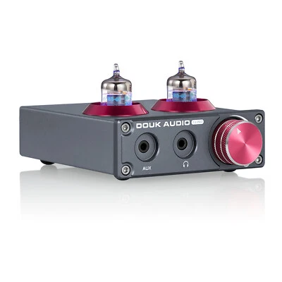 Douk Audio T4PRO Mini 5654 Vakuumröhre Phono-Vorverstärker Stereo Audio Preamp - Bild 1 von 4