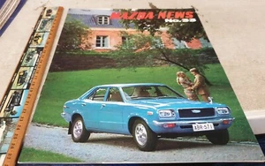 1974 MAZDA NEWS #33 Dealer Magazine 808 Cover - Picture 1 of 8