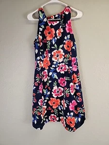 Vince Camuto Floral Pocket A-Line Dress SZ 14 - Picture 1 of 8