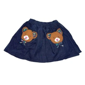 Mini Boden Corduroy Skirt with Bear Face Pockets Size 7-8Y - Picture 1 of 5