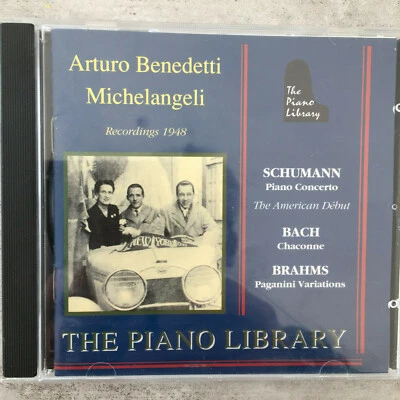 ARTURO BENEDETTI MICHELANGELI: Schumann / Bach / Brahms - Live (CD PL 272 /neu)  - Bild 1 von 2
