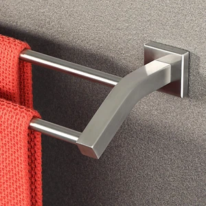 Bath Double Towel Bars Towel Racks for Bathroom,Wall Mount Towel Holder Heavy Du - Picture 1 of 7
