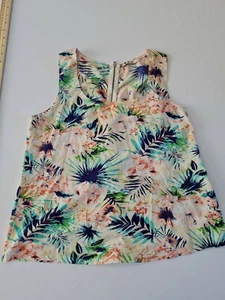 Ladies Top Blouse Evie Size 14 Sleeveless Multicoloured 5089 - Picture 1 of 9