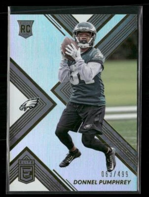 2017 Donruss Elite #174 Donnel Pumphrey #/499 RC - Image 1 of 2