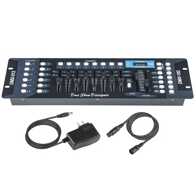 DMX Controller, DMX Console,192CH Dmx512 Console, with 2m/6.6 ft DMX Signal C... - Image 1 of 4