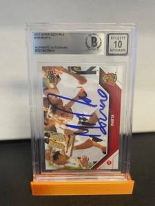 2011 UPPER DECK MLS WPS #190 - MARTA - SIGNED BECKETT CERTIFIED AUTO 10 BRAZIL - Bild 1 von 3