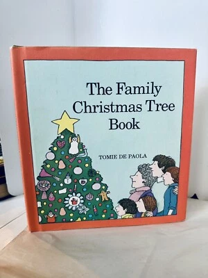 The Family Christmas Tree Book Tomie De Paola HBDJ 1st/1st Signed By Author Foto 1 de 4