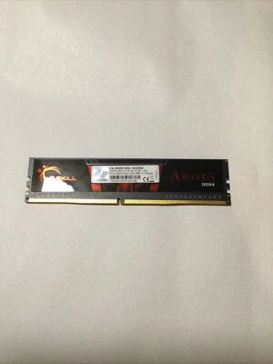 8GB (1x8) G.Skill Aegis DDR4 3000MHz Gaming Memory RAM F4-3000C16S-8GISB L@@K! - Image 1 of 3