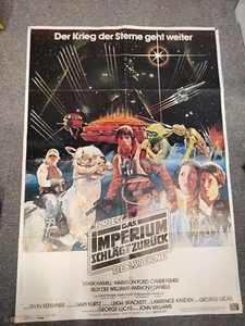 Filmplakat A1 DAS IMPERIUM SCHLÄGT ZURÜCK Krieg der Sterne EA 1980 Fox G. Lucas - Imagen 1 de 14