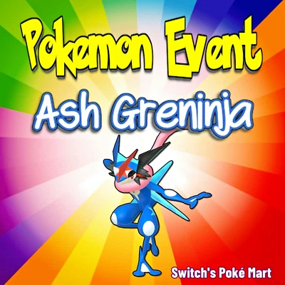 ✨ Ash Greninja Pokemon Event Untouched✨ Pokemon Home/Scarlet/Violet Transfer 🚀 - Image 1 of 2