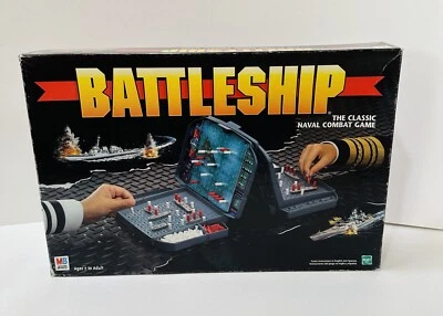 1996 Milton Bradley BATTLESHIP Board Game No Instructions Vintage - Image 1 of 4